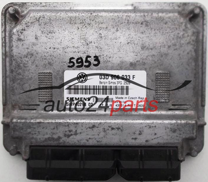 KOMPUTER STEROWNIK SILNIKA VW VOLKSWAGEN POLO 1.2 03D906033F