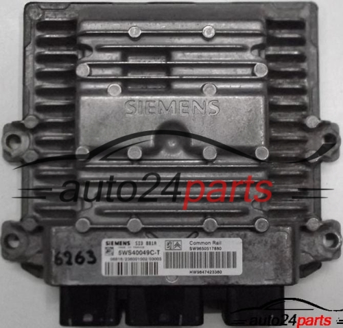 calculateur moteur pour citroen berlingo 2.0 hdi