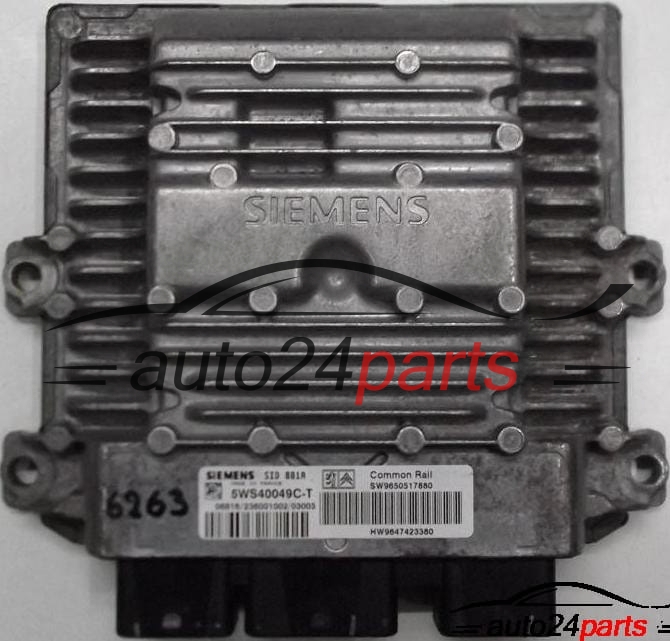 calculateur moteur pour citroen berlingo 2.0 hdi