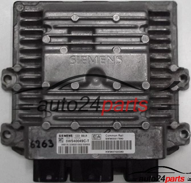 calculateur moteur pour citroen berlingo 2.0 hdi