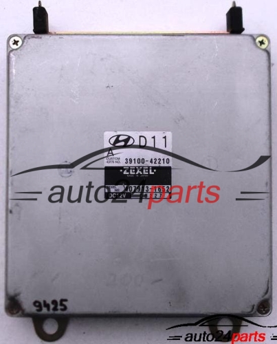 MOTORSTEUERGERÄT ECU STEUERGERAT HYUNDAI H1 2.5, 39100-42210, 3910042210, 407913-1652, 4079131652, 09227 