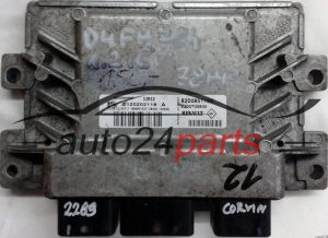 ECU ENGINE CONTROLLER RENAULT CLIO 1.2 CONTINENTAL SIM32 S120202116A, S120202116 A, 120202116, 8200851165, 8200700600 