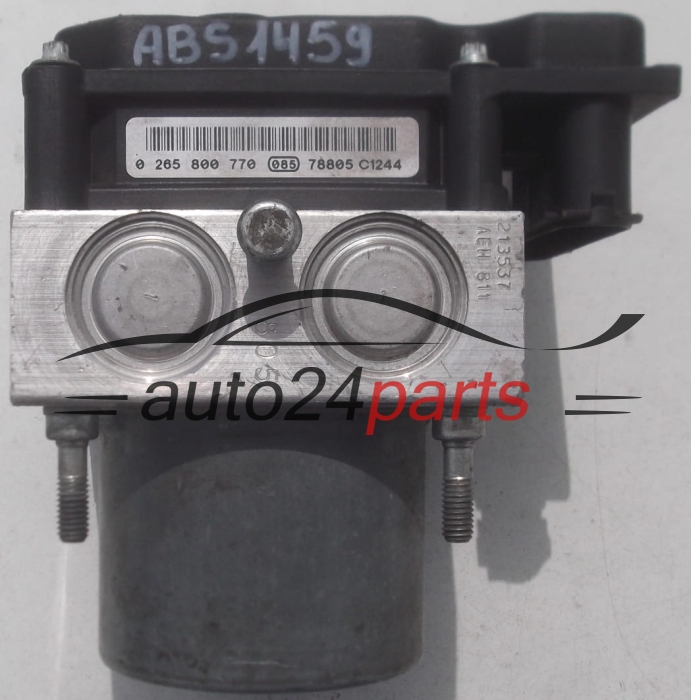 ABS HYDRAULIK-AGGREGAT MIT STEUERGERAET  CORSA C COMBO MERIVA TIGRA B BOSCH 0 265 231 306, 0265231306, 24469609 GF, 0 265 800 770, 0265800770