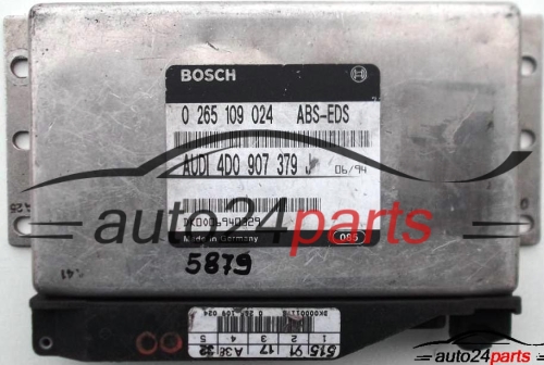 STEUERGERAT ABS AUDI A6 BOSCH 0 265 109 024, 0265109024, 4D0 907 379 J, 4D0907379J 