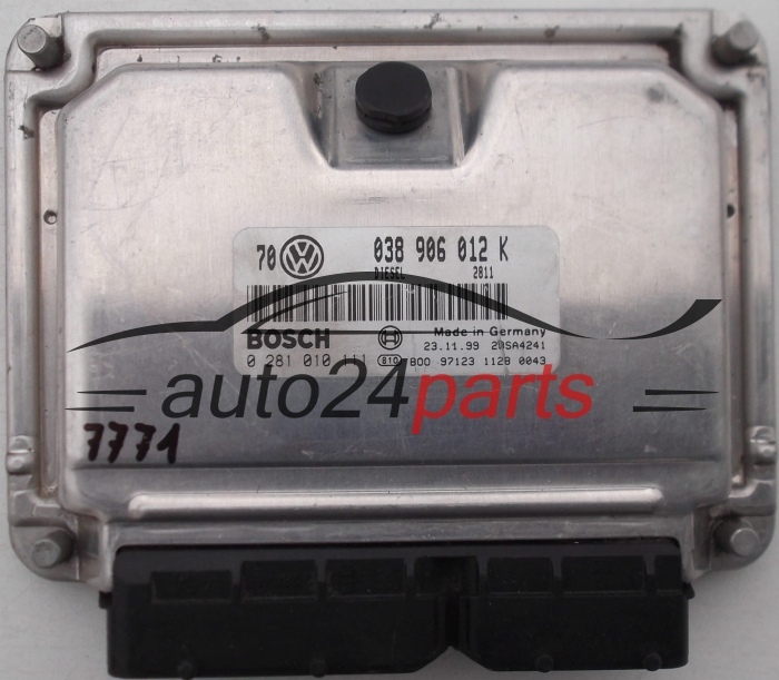CENTRALINA DO MOTORE VW VOLKSWAGEN GOLF BORA 1.9 TDI AGR 038906012K