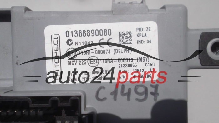 Scatola dei fusibili relè fusibile scatola  CITROEN FIAT Delphi 28330965, 01368890080 