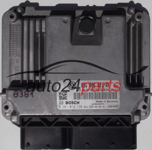KOMPUTER STEROWNIK SILNIKA VW VOLKSWAGEN TOURAN 1.9 TDI 03G906021RK