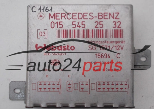 Mονάδα ελέγχου άνεσης  WEBASTO MERCEDES HELLA 5HB 006 281-02