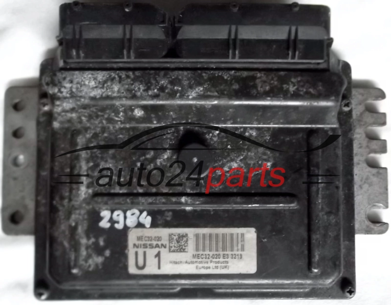 calculateur moteur pour nissan micra k12 1.0