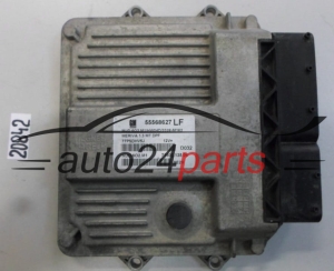 ECU ENGINE CONTROLLER OPEL MERIVA 1.3 CDTI 55568627 LF, MJD 6O2.M1, MJD6O2M1, MJD602M1