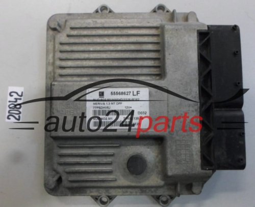 ECU ENGINE CONTROLLER OPEL MERIVA 1.3 CDTI 55568627 LF, MJD 6O2.M1, MJD6O2M1, MJD602M1
