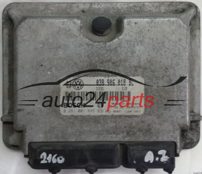 calculateur moteur pour vw volkswagen golf, bora 1.9 tdi