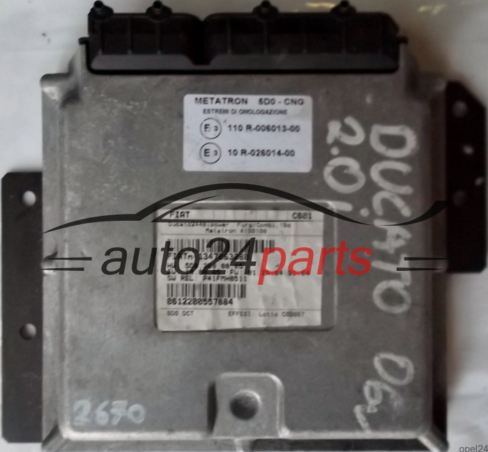 calculateur moteur pour fiat ducato 2.0 cng