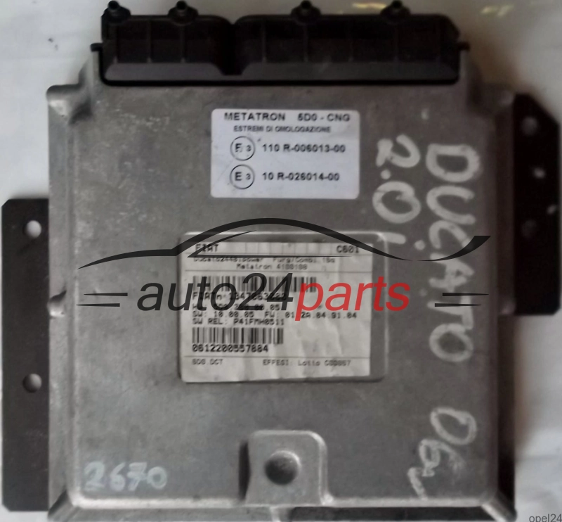 calculateur moteur pour fiat ducato 2.0 cng