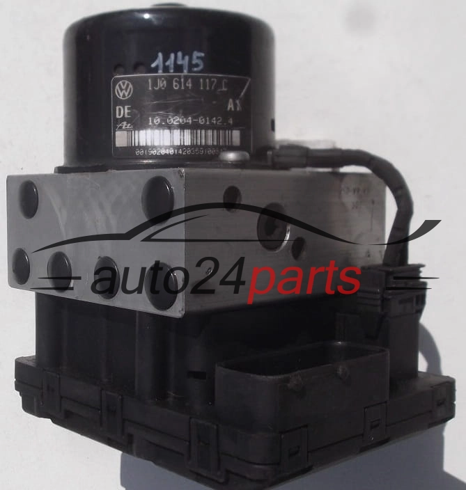 Pompe ABS et calculateur ATE 1J0 614 117 C, 1J0614117C, 10.0204-0142.4, 10020401424, 1J0 907 379 G, 1J0907379G, 10.0949-0310.3, 10094903103, 10.0949-0340.3, 10094903403