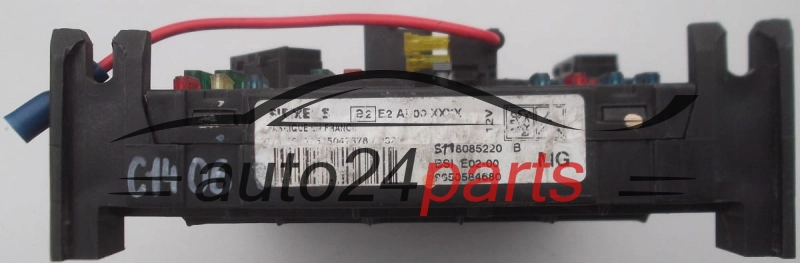 CENTRALKA MODUL STEROWNIK KOMFORTU CITROEN PEUGEOT SIEMENS S118085220B, 9650584680, BSI E02-00 MG