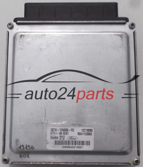 CENTRALINA DO MOTORE FORD MONDEO 3S7A-12A650-FD, 3S7A12A650FD, 12219090, R0411C006E
