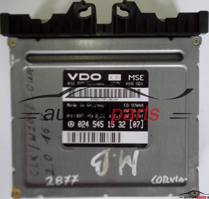 calculateur moteur pour mercedes w208 clk 200