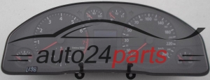 SPEEDOMETER INSTRUMENT CLUSTER VOLKSWAGEN AUDI 4B0 919 880 H, 4B0919880H, VDO 110 008 890/002, 110008890002
