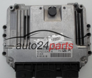ECU CENTRALITA DE MOTOR  CITROEN PEUGEOT 1.6 HDI BOSCH 0 281 011 634, 0281011634, 96 603 241 80, 9660324180, 9653958980, EDC16C34 