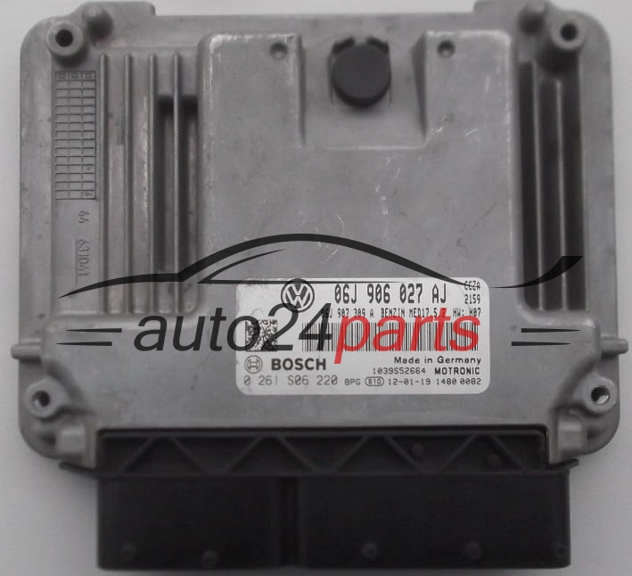 CENTRALINA MOTORE VOLKSWAGEN NEW BEETLE 2.0 TFSI BOSCH 0 261 S06 220, 06J 906 027 AJ