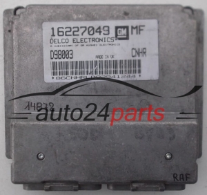 KOMPUTER STEROWNIK SILNIKA OPEL ASTRA G DELCO 16227049 MF, 16227049MF, D98003, CNHR,16246427 6237796 - 14872