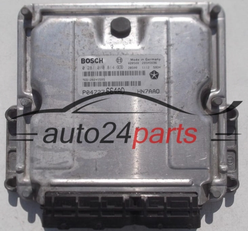 ECU CENTRALITA DE MOTOR CHRYSLER VOYAGER 2.5 BOSCH 0 281 010 814