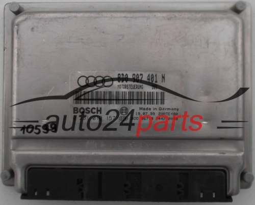 KOMPUTER STEROWNIK SILNIKA AUDI A4 2.5TDI AFB 8D0907401N, 8D0 907 401 N, BOSCH 0281010157, 0 281 010 157, 28RTE480 - 10599