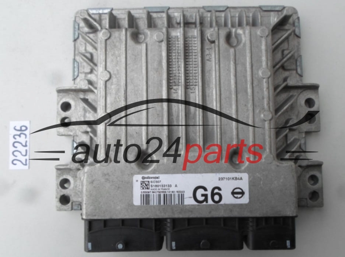 MOTORSTEUERGERÄT ECU STEUERGERAT NISSAN JUKE S180153133 A, S180153133A, 237101KB4A