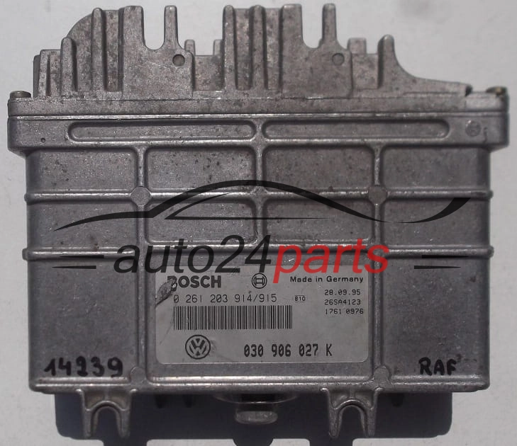 030906027K, 030 906 027 K, BOSCH 0261203914/915, 0 261 203 914, 0 261 203 915, 0261 203 914/915, 28SA4123