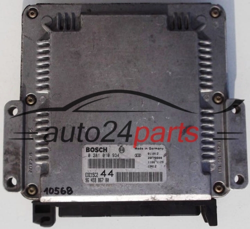 MOTORSTEUERGERÄT ECU STEUERGERÄT FIAT PEUGEOT 2.0 HDI BOSCH 0 281 010 934,  96 459 867 80