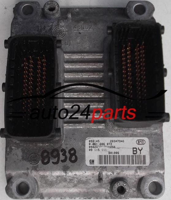 CALCULATEUR MOTEUR OPEL CORSA C 1.0 Z10XE BOSCH 0261206072