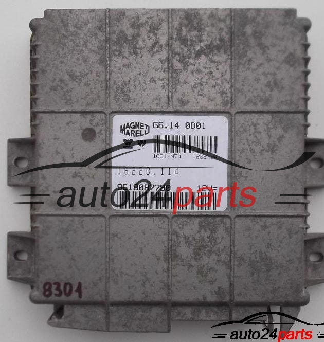 ECU ENGINE CONTROLLER PEUGEOT 306 1.4 9618087780