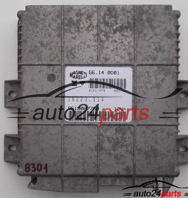 ECU ENGINE CONTROLLER PEUGEOT 306 1.4 9618087780