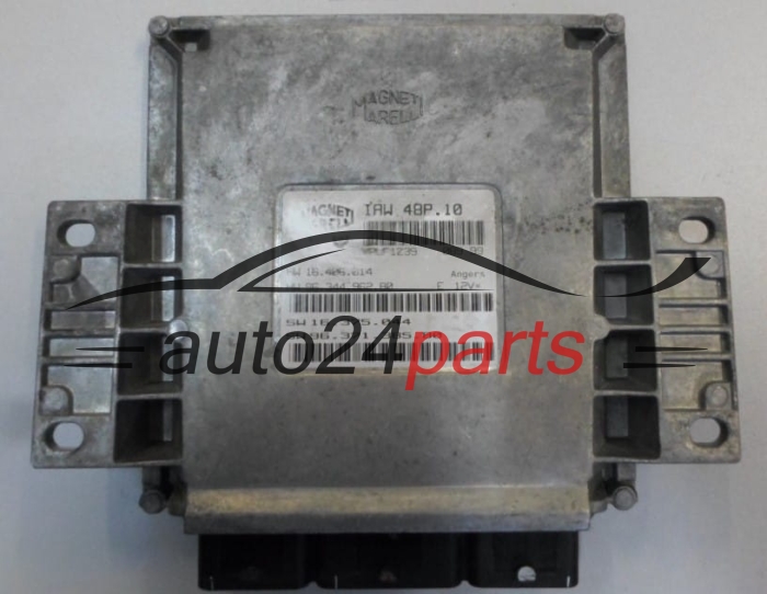 MOTORSTEUERGERÄT ECU STEUERGERÄT CITROEN PEUGEOT Magneti Marelli IAW 48P.10,  HW 16405014, 9634496280, SW 16375044, 9637138580