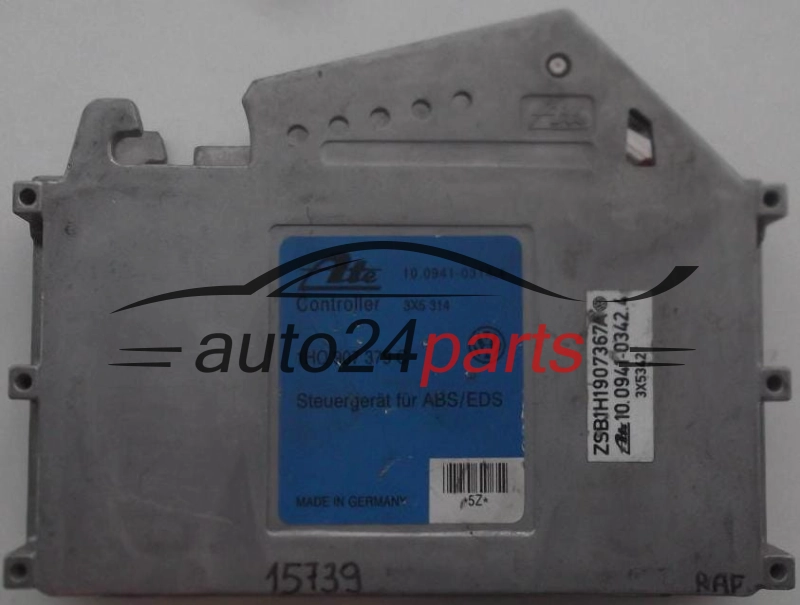 ABS STEROWNIK VOLKSWAGEN PASSAT ATE 10.0941-0314.4, 10094103144, 1H0 907 379 C, 1H0907379C