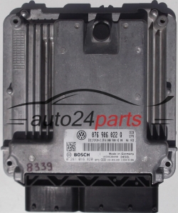 CENTRALINA DO MOTORE VW VOLKSWAGEN CRAFTER 2.0 CRDI, BOSCH 0 281 016 820, BOSCH 0281016820, 076 906 022 Q, 076906022Q, EDC17CP20