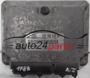 KOMPUTER STEROWNIK SILNIKA SKODA OCTAVIA 1.9 TDI 038906018GN, 038 906 018 GN, BOSCH 0 281 010 182, 0281010182, DIESEL 2163, 28SA4071 - 1785, 2963, 8631, 008