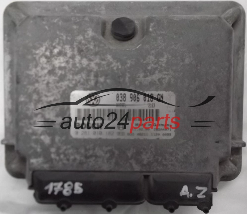 KOMPUTER STEROWNIK SILNIKA SKODA OCTAVIA 1.9 TDI 038906018GN, 038 906 018 GN, BOSCH 0 281 010 182, 0281010182, DIESEL 2163, 28SA4071 