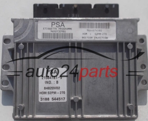KOMPUTER STEROWNIK SILNIKA CITROEN XSARA PICASSO 1.8 SAGEM 21584181-9, 215841819, 9650132980, 9644674580 - 