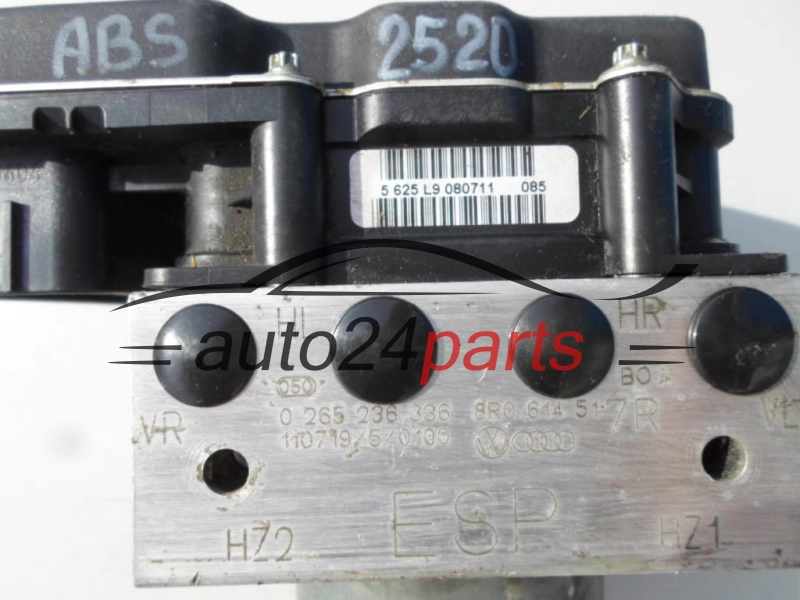 Αντλία αβς AUDI Q5 BOSCH 0 265 236 336, 0265236336, 8R0614517R, 0265951512