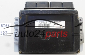 KOMPUTER STEROWNIK SILNIKA RENAULT 1.4 SIEMENS S110110102 B, S110110102B, 8200216661, 8200029658 - 