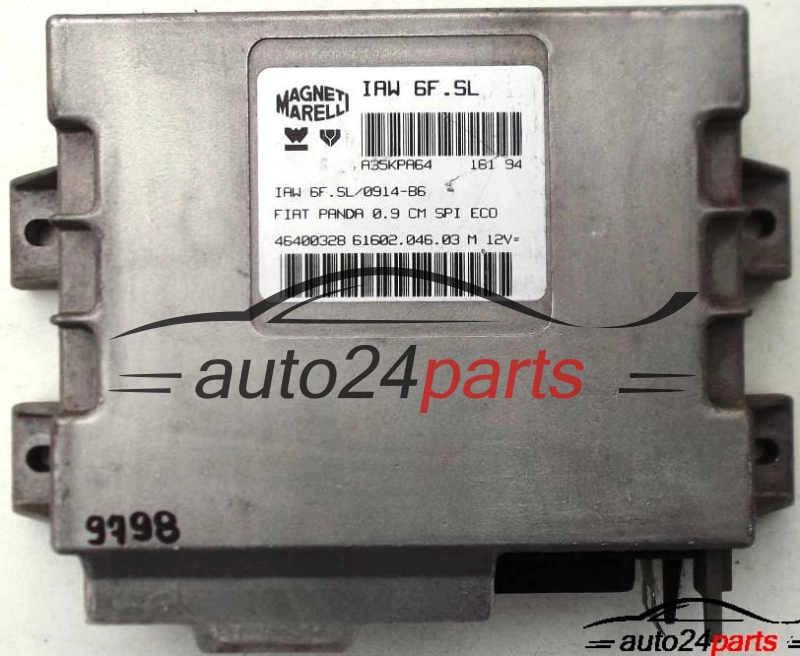 calculateur moteur pour fiat panda 0.9 