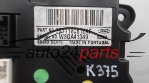 PANEL OGRZEWANIA STEROWNIK NAWIEWU REGULATOR KLIMATRONIK FORD S-MAX FORD MONDEO 2007 7S7T18C612AF