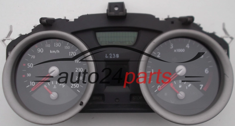 QUADRO STRUMENTI CRUSCOTTO CONTACHILOMETRI RENAULT MEGANE PECC132107, 8200364023, 35110419