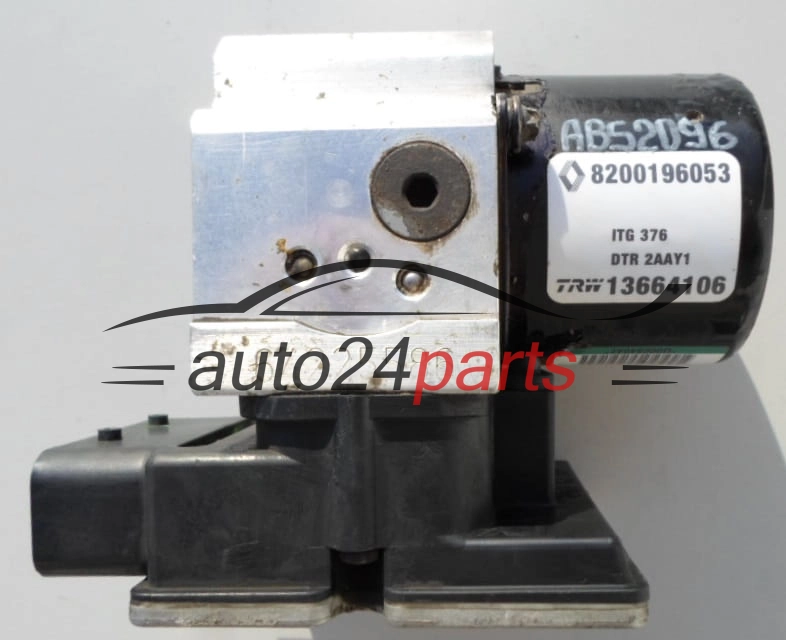 ABS POMPA CENTRALINA RENAULT 8200196053, TRW 13664106, 13509006U, 54084698D
