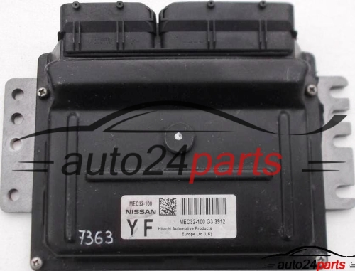 ECU CENTRALITA DE MOTOR NISSAN MICRA 1.8 MEC32-100 YF, MEC32100 YF, MEC32-100 G3, MEC32100G3  