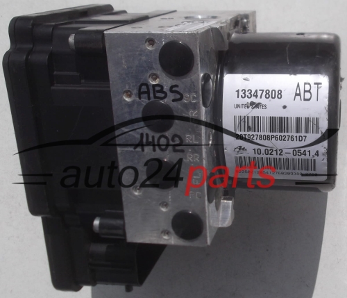 BOMBA HIDRAULICA Y CENTRALITA ABS OPEL ASTRA J GM 13347808 ABT, ATE 10.0212-0541.4, 10021205414, 10.0961-4521.3, 10096145213, 10.0619-3339.1, 10061933391, 28.5611-8102.3