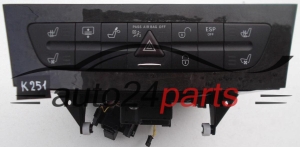 PANEL OGRZEWANIA STEROWNIK NAWIEWU REGULATOR KLIMATRONIK MERCEDES E-KLASSE A 211 680 05 52 / A2116800552 - K251