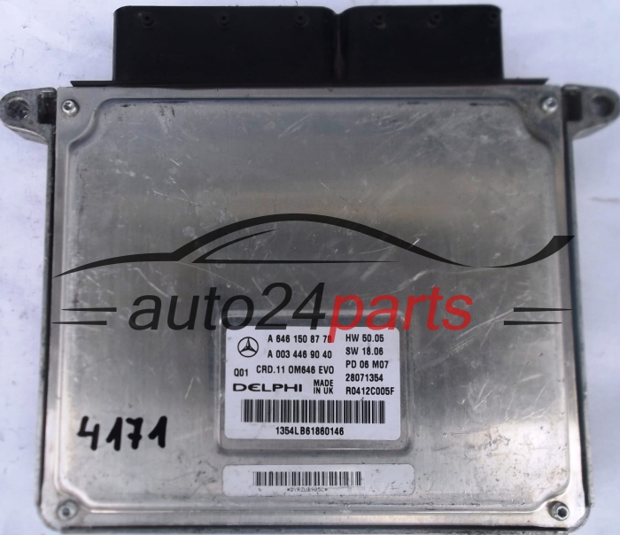 calculateur moteur pour mercedes 